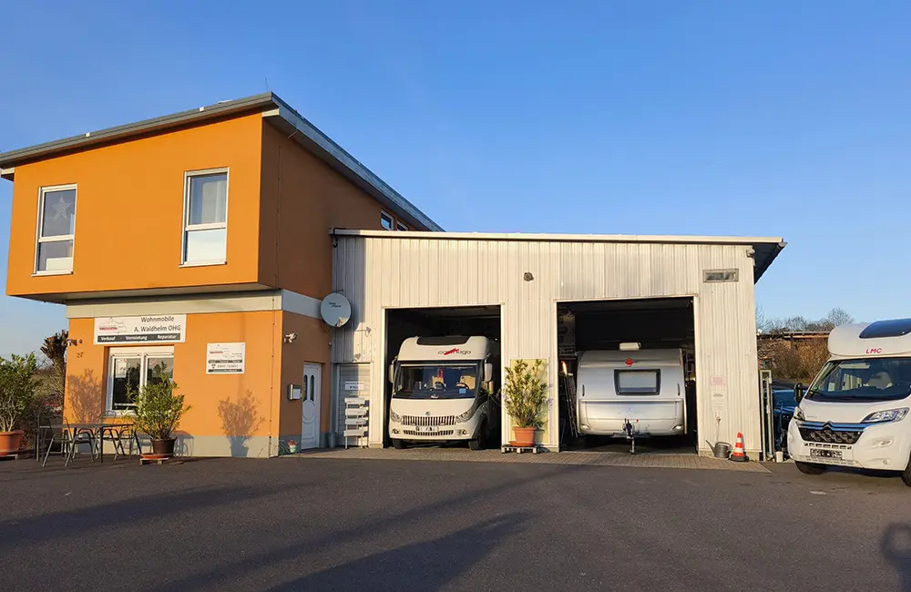 Werkstatt von Wohnmobile Waldhelm in Eisenach
